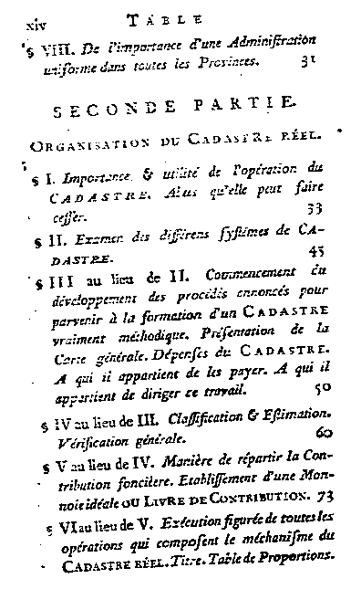 Table des mati&egrave;res - 2
