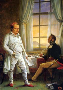Napol&eacute;on et Las Cases &agrave; Sainte H&eacute;l&egrave;ne